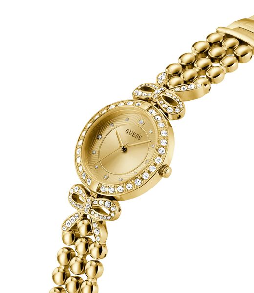 Ladies Gold Tone Analog Watch