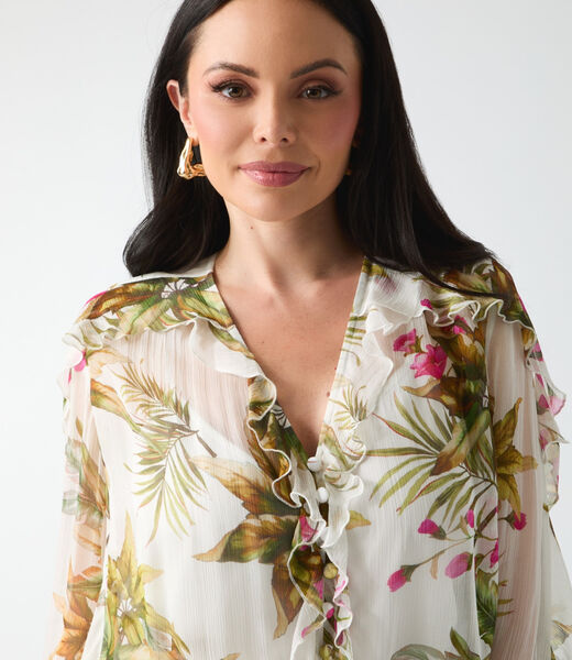 Hassana v-neck blouse