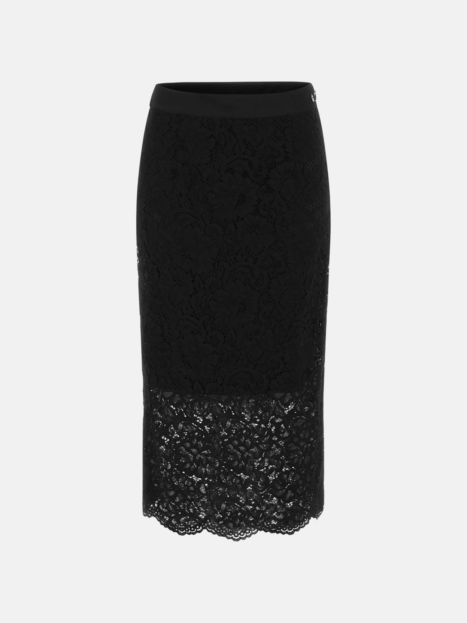 Lace Midi Skirt