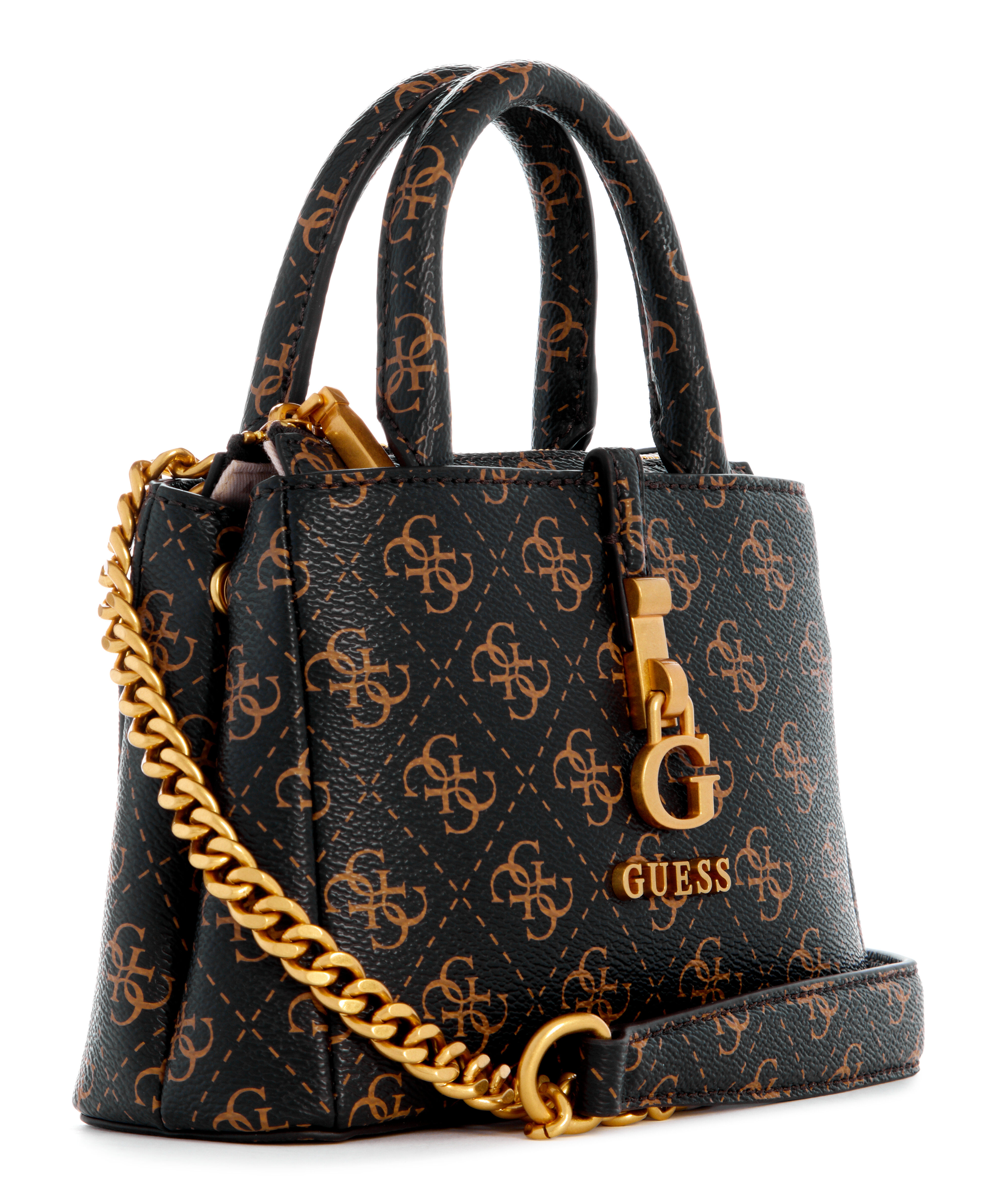 G JAMES LOGO MINI SATCHEL