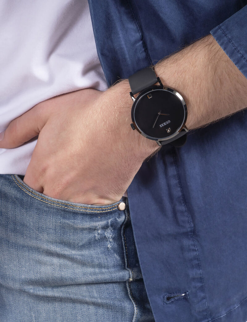 Diamond Analog Watch