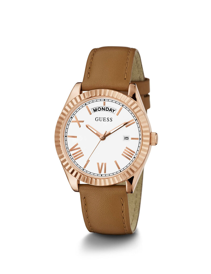 Rose Gold And White Watch