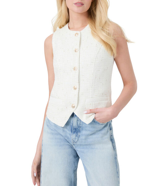 جيس tweed vest