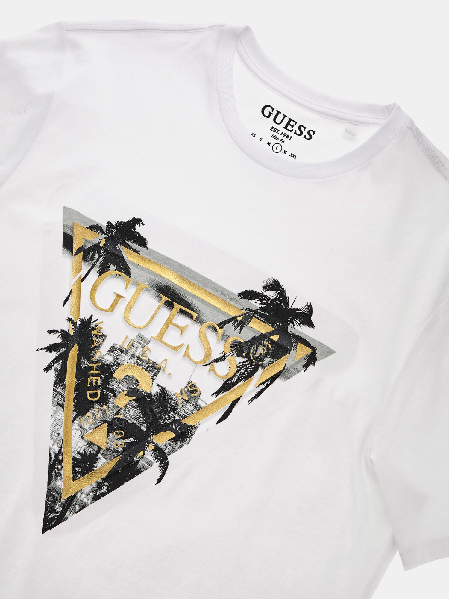 Guess slim clearance fit t shirt