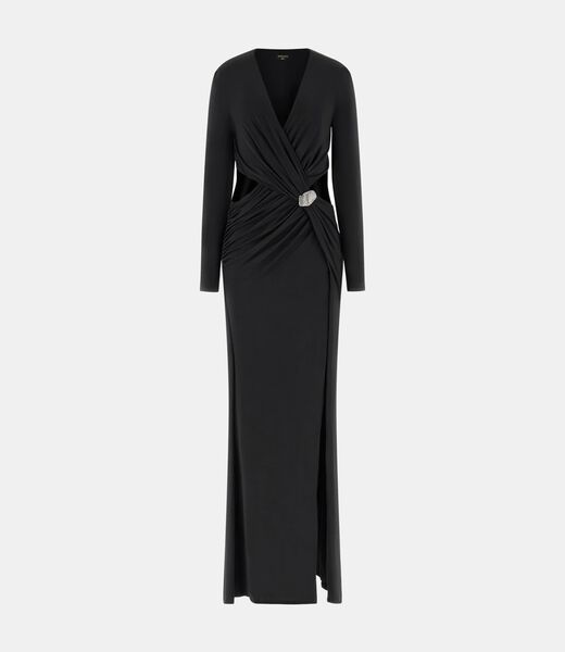 Marciano draped long dress