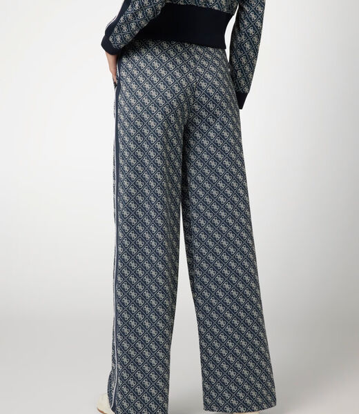 4G logo straight pant