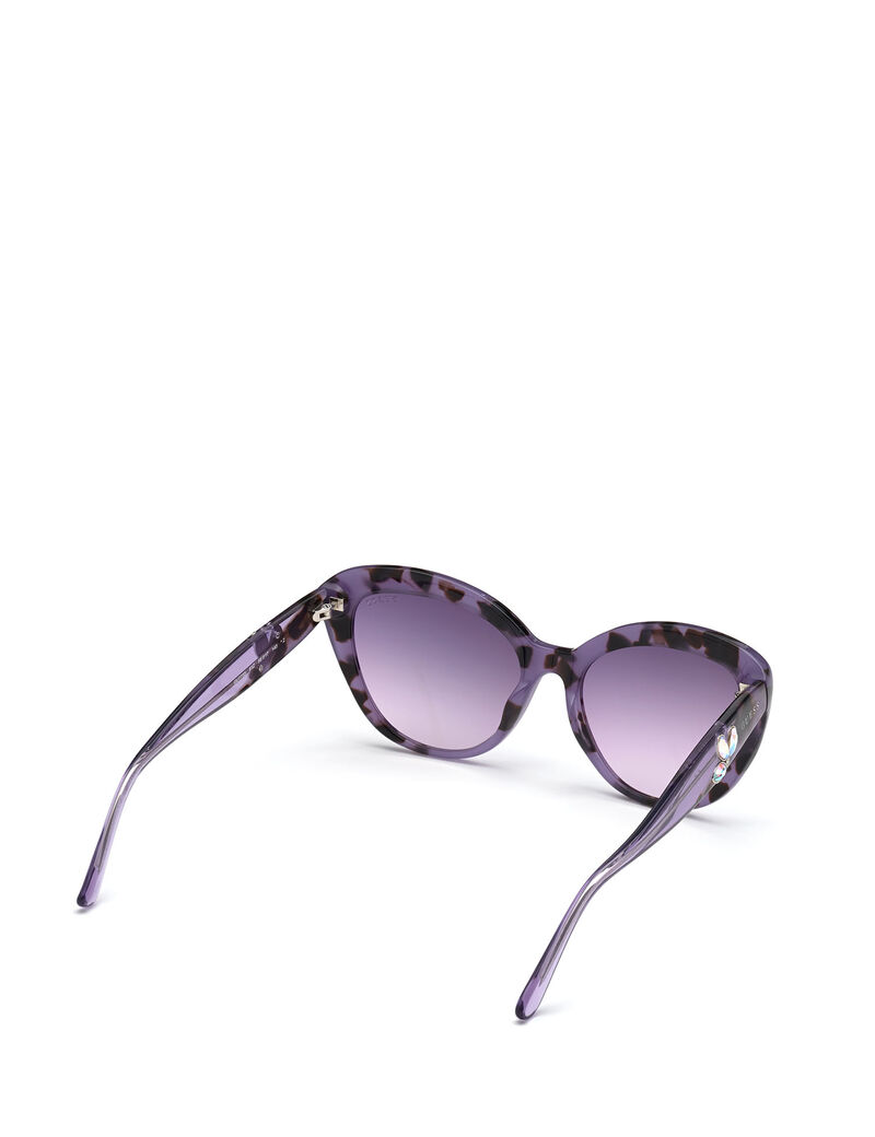 Coloured Cat-Eye Sunglasses
