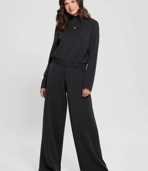 High neck sweatshirt