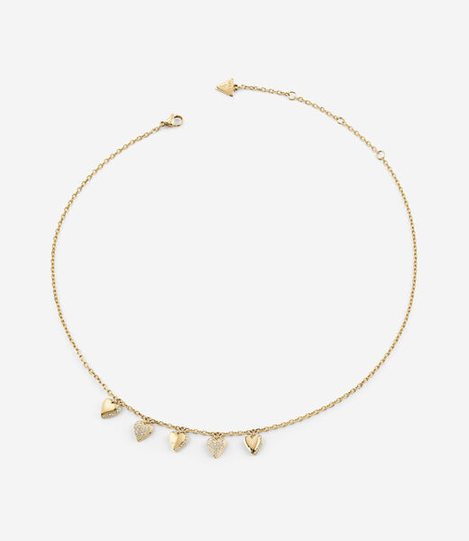 16-18" heart charms necklace