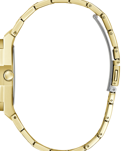 guess ladies gold tone analog watch