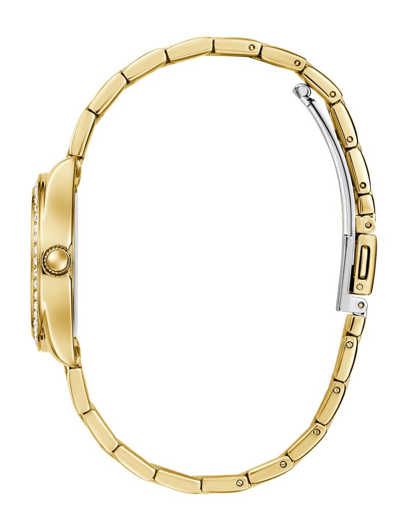 Ladies Gold Tone Analog Watch