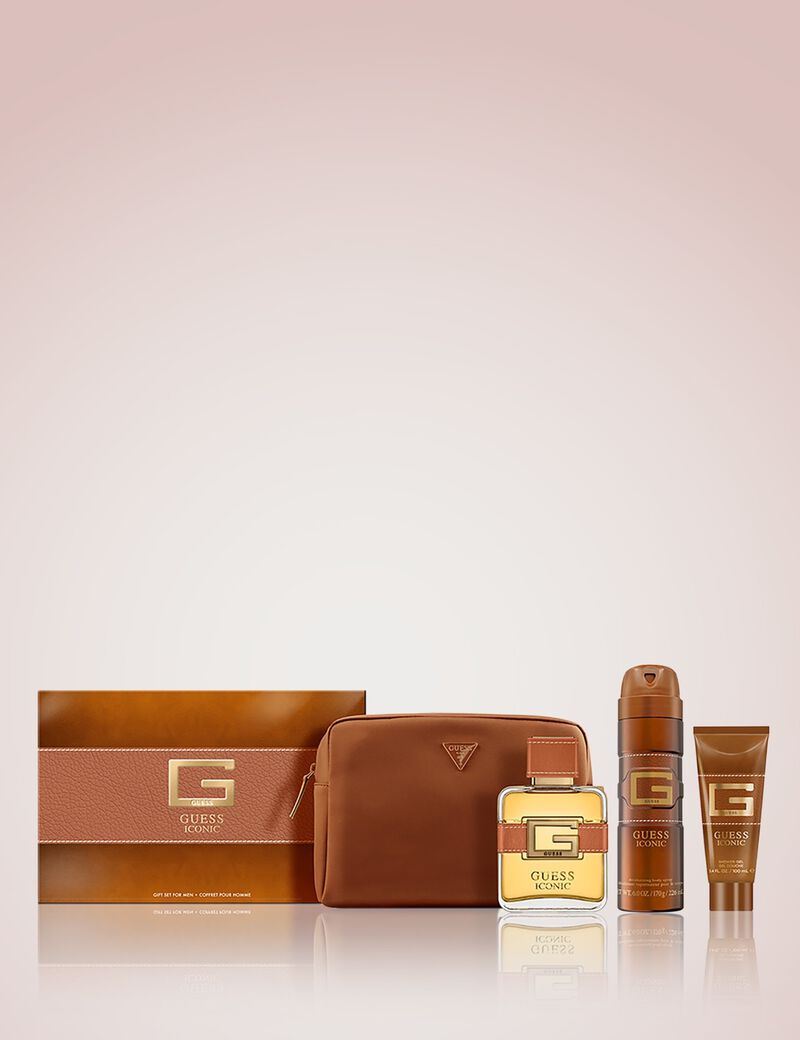 جيس guess iconic for men 100ml edp gift set