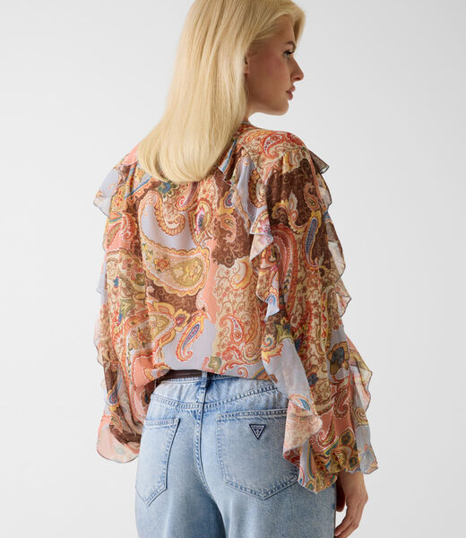 Paisley print blouse&nbsp;