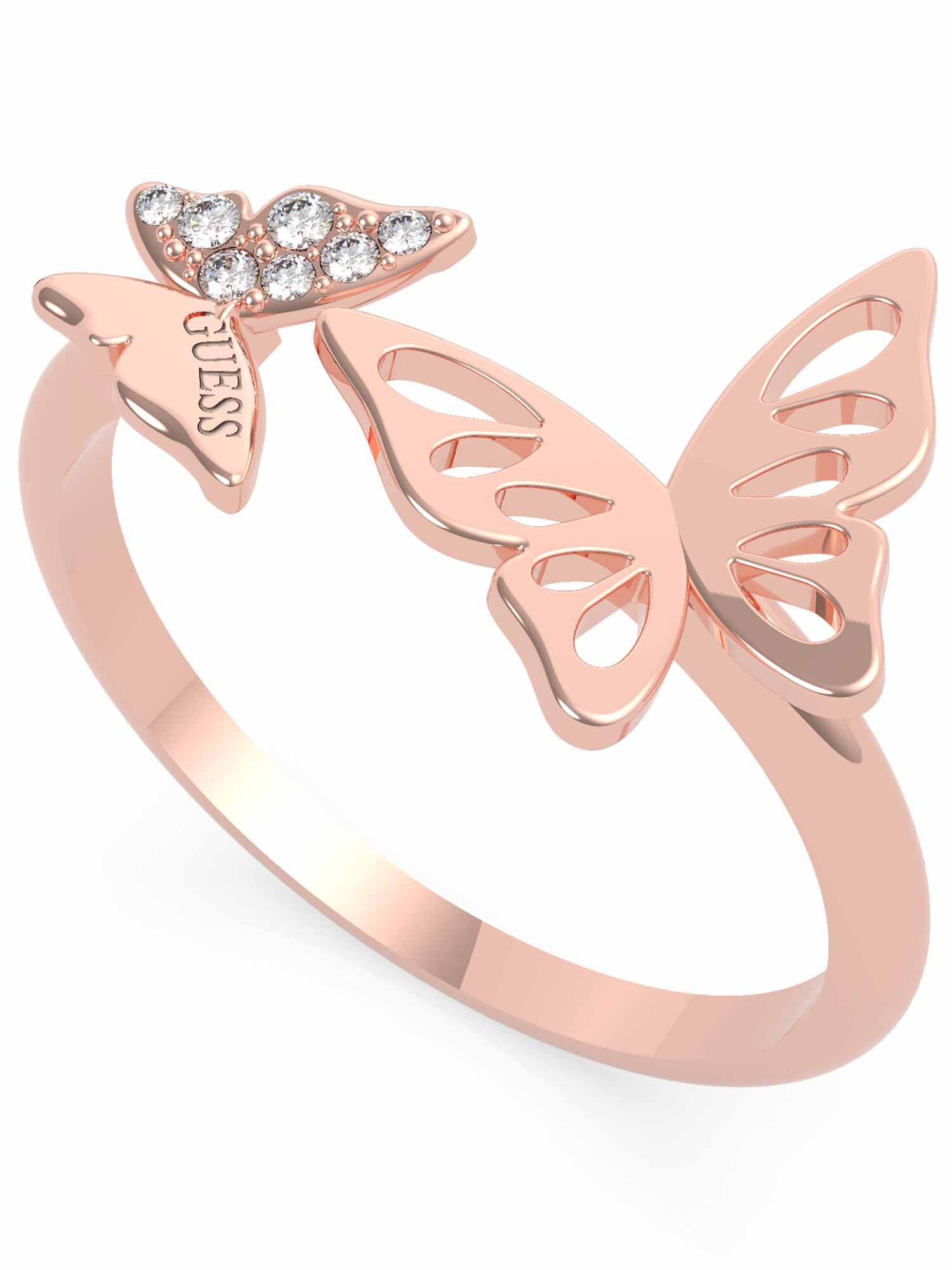 Guess butterfly best sale ring