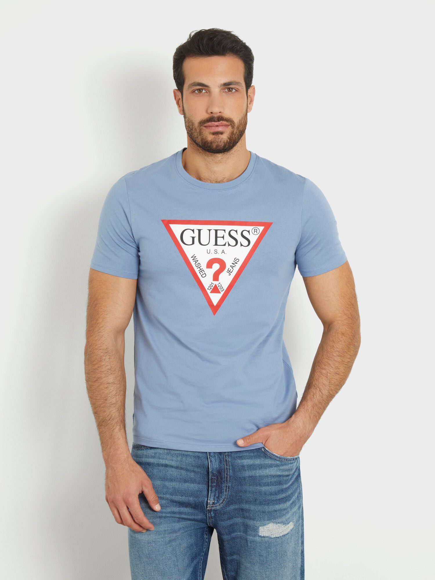 Shop T Shirts Polos GUESS Online GUESS UAE