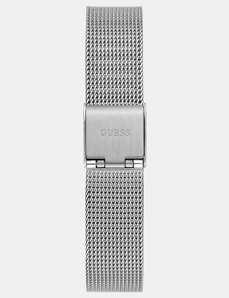 Stainless steel analogue watch