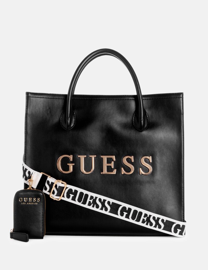 Bolsa Cruzada Guess Caracara Top Zip con Monedero