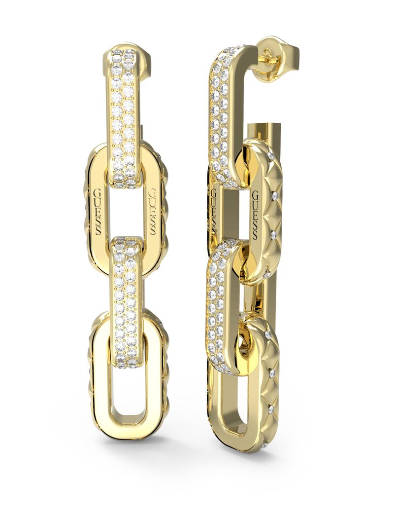 50MM MATELASSE PAVE PENDANTS