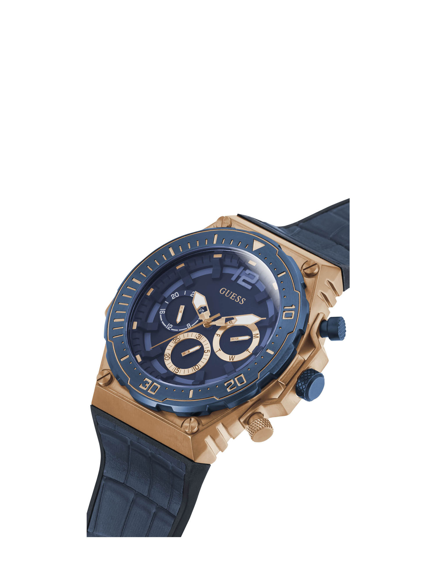 Shop GUESS Online Blue Multifuction Watch