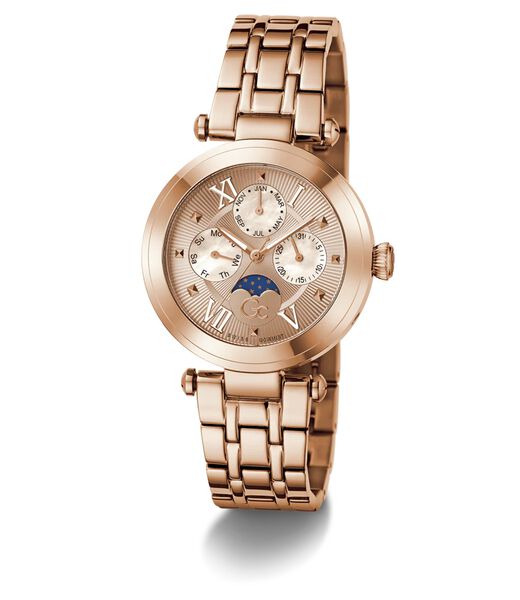 Gc TopChic rose gold metal watch