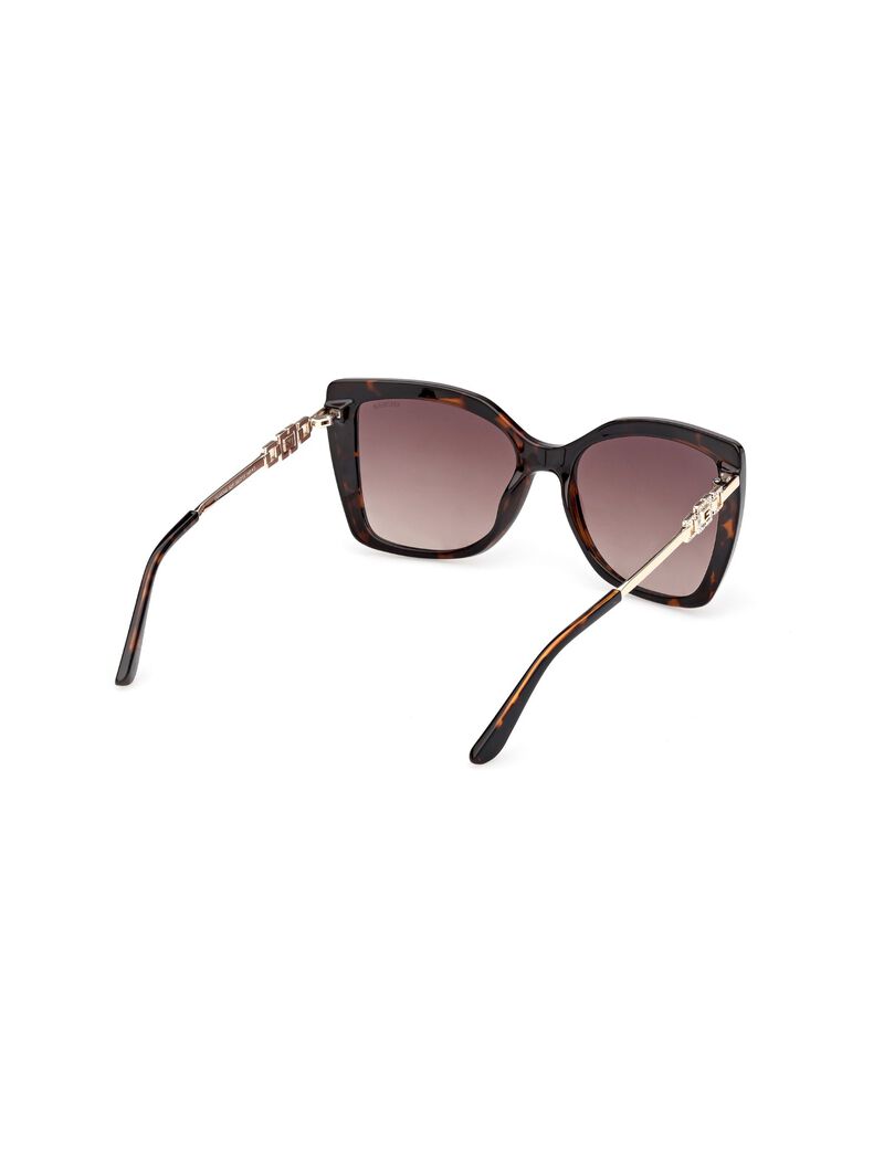 guess geometric sunglasses