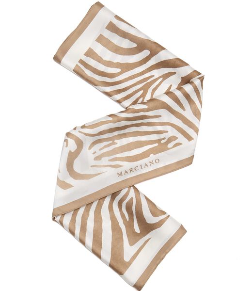 Marciano printed twill scarf