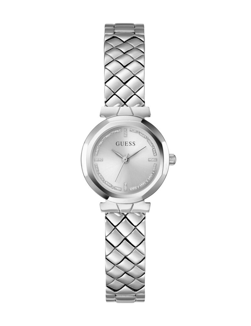 Ladies Silver Tone Analog Watch