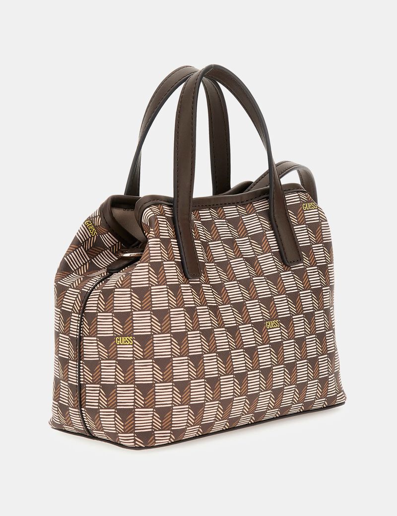 حقيبة يد G ويف صغيرة بطبعة هندسية