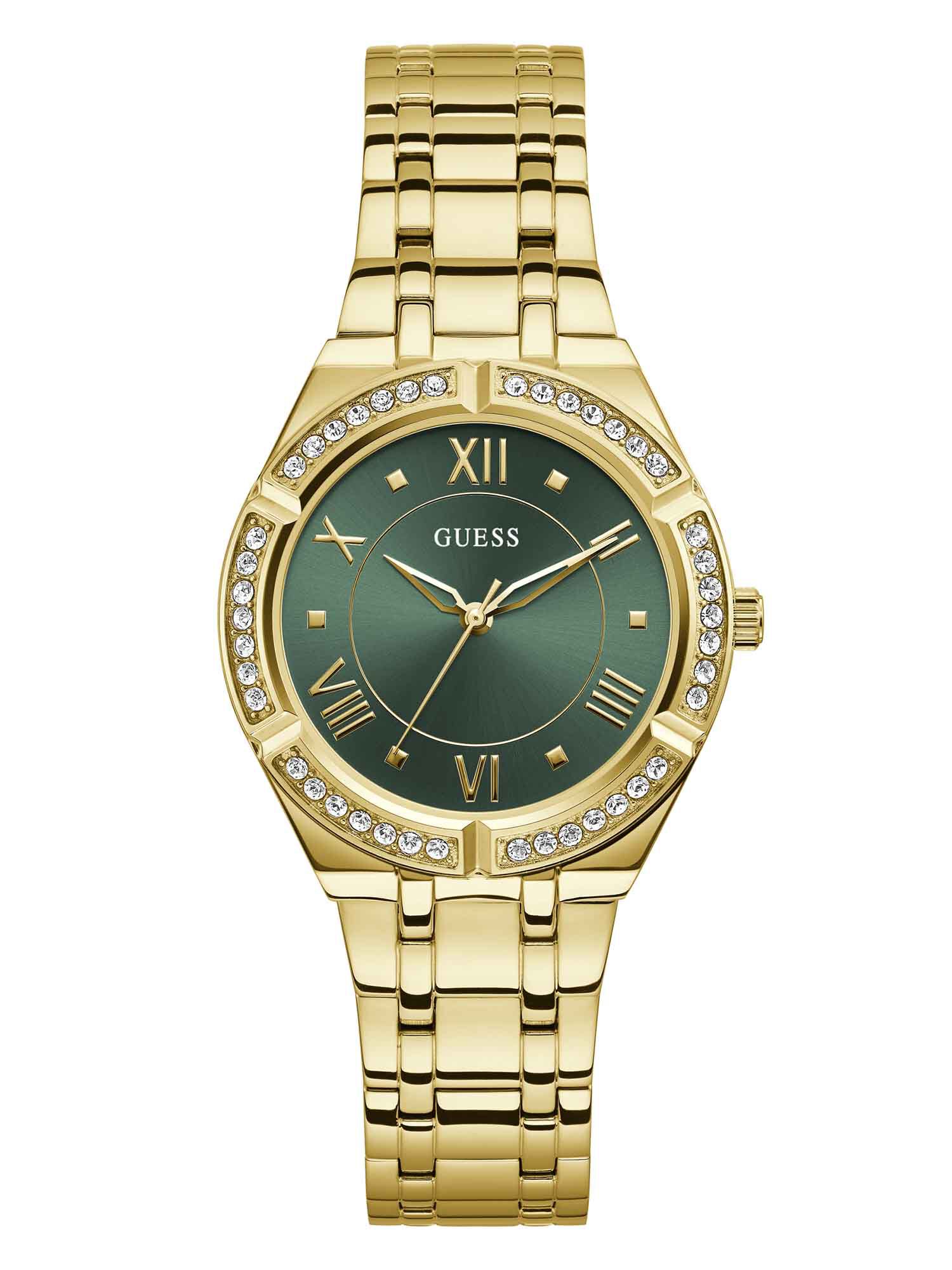 Guess online gold watch
