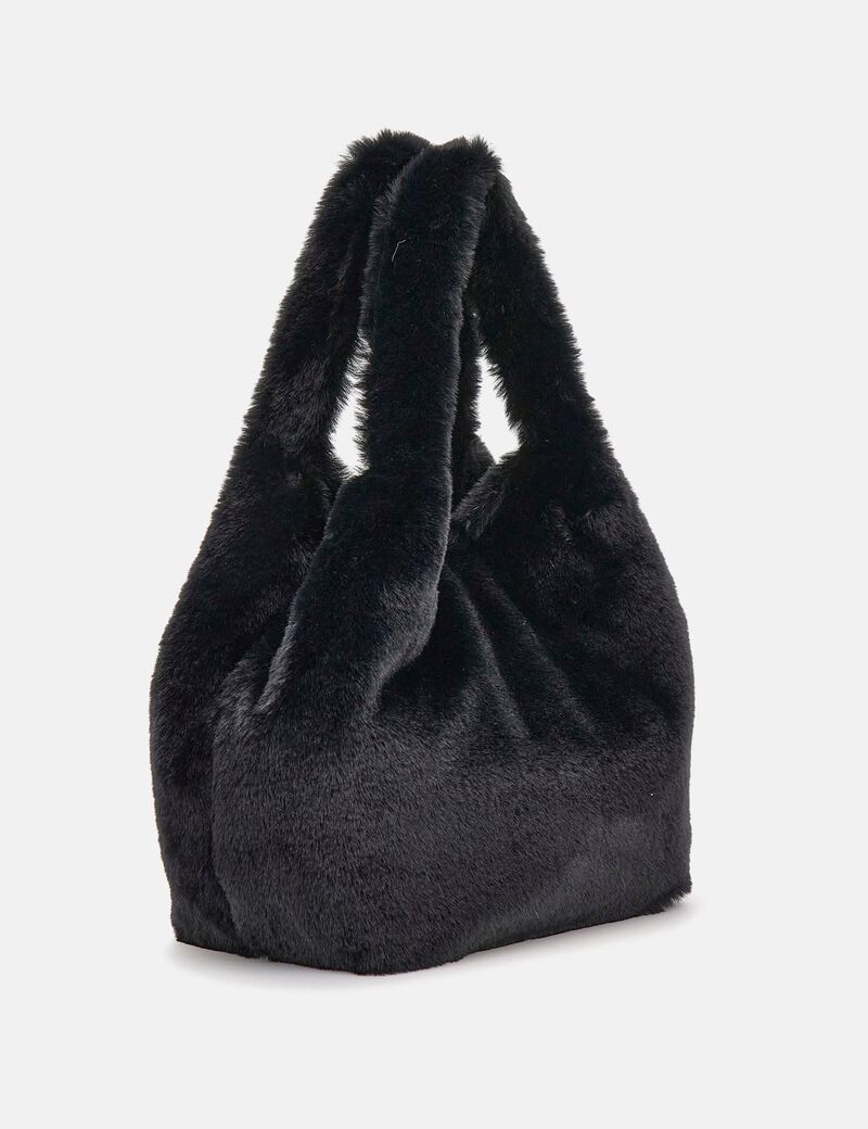 Samia faux fur shopper