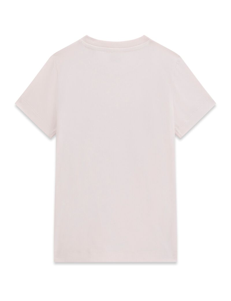 Logo rhinestone t-shirt