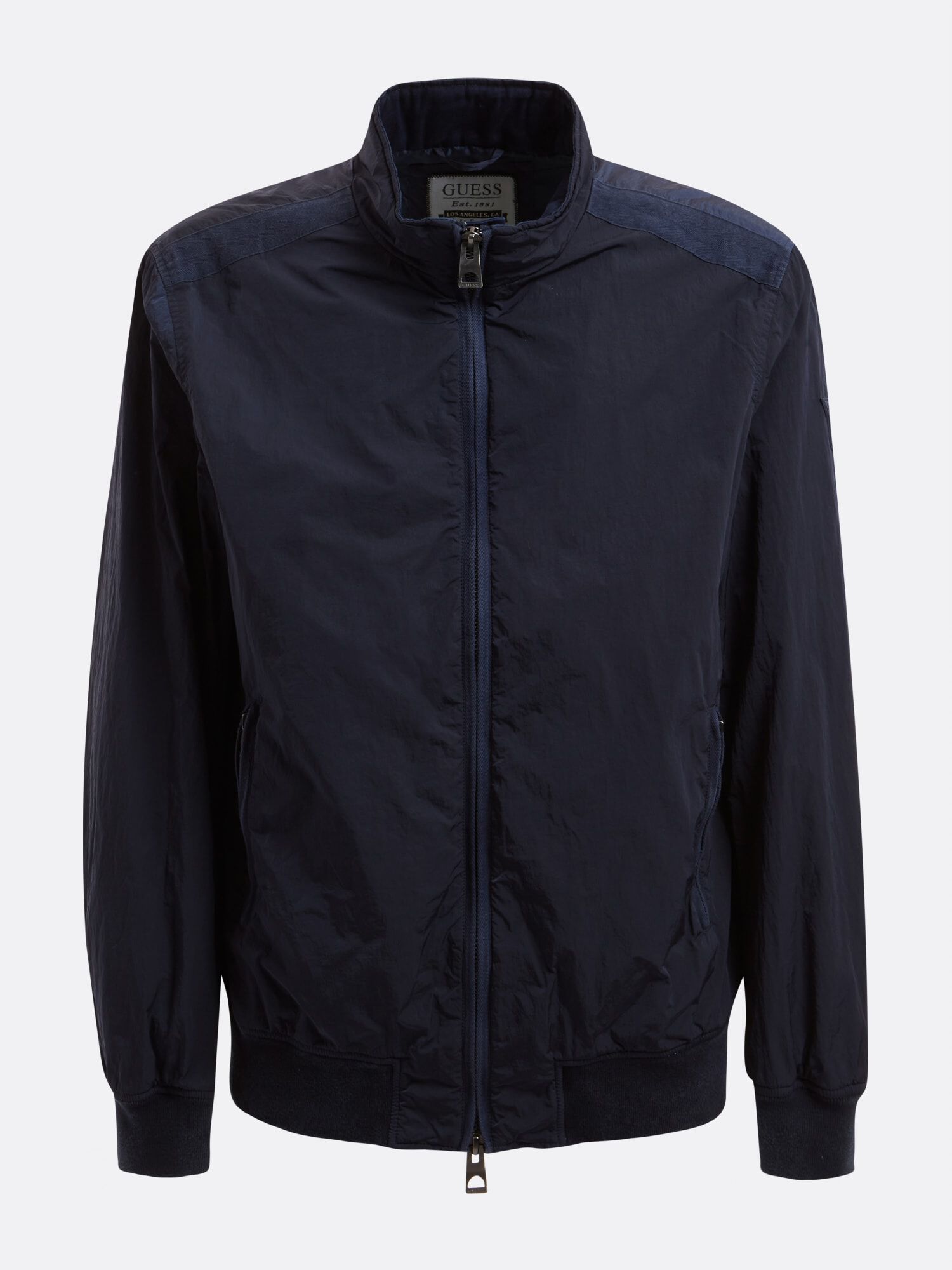 Guess black bomber jacket clearance