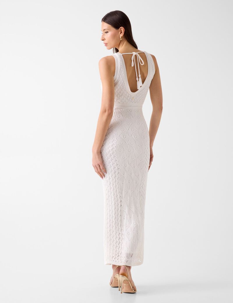 Knitted long dress