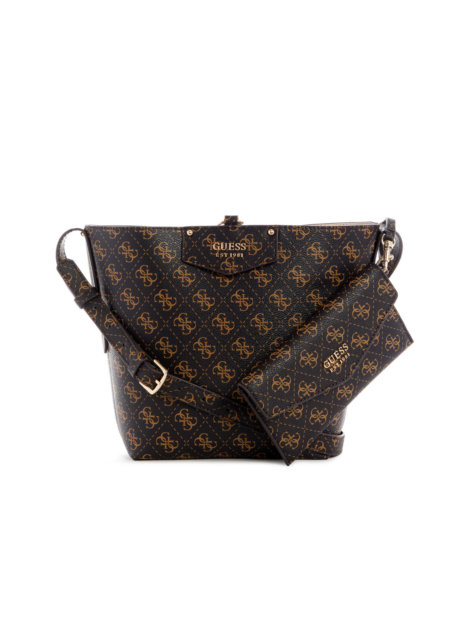 guess leeza large belt bag