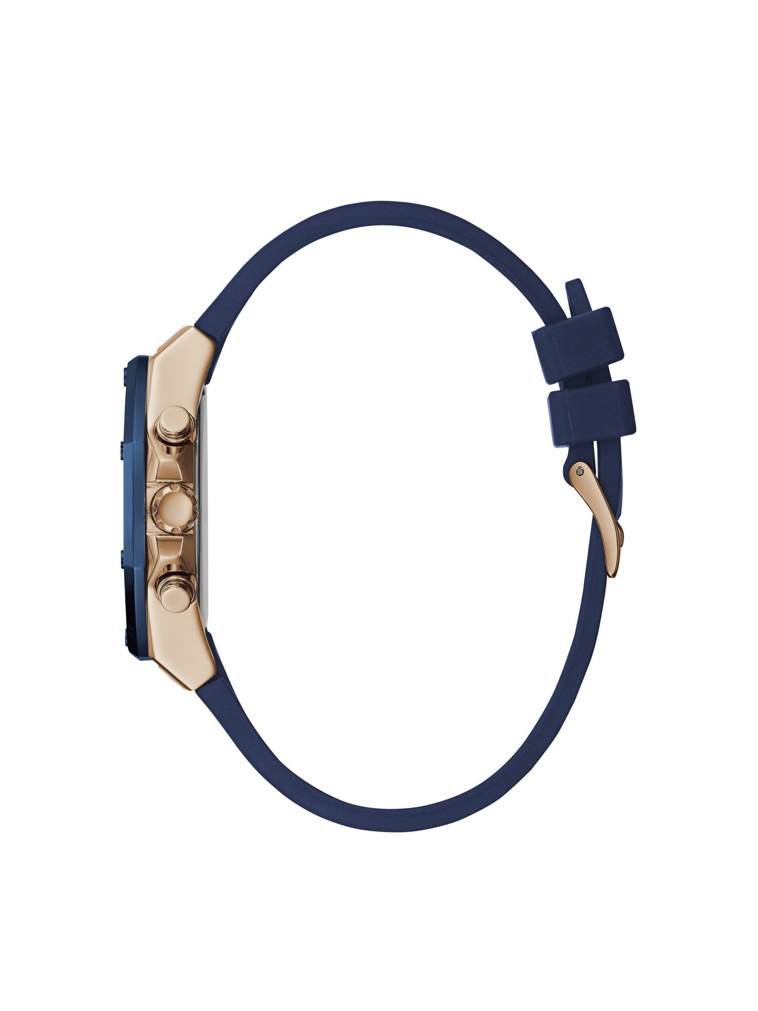 Guess watch navy on sale and rose gold