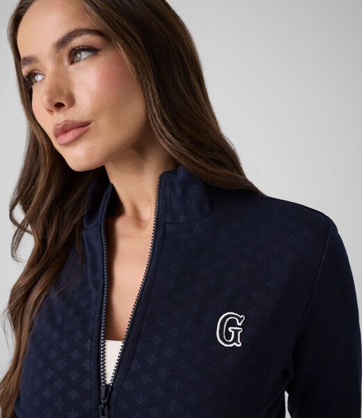 Viscose-blend sweatshirt