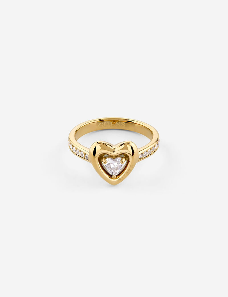 10mm crystal heart solitaire