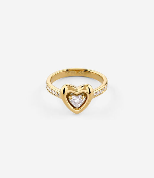 10mm crystal heart solitaire