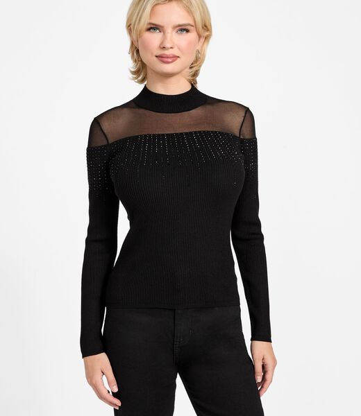 rhinestones sweater