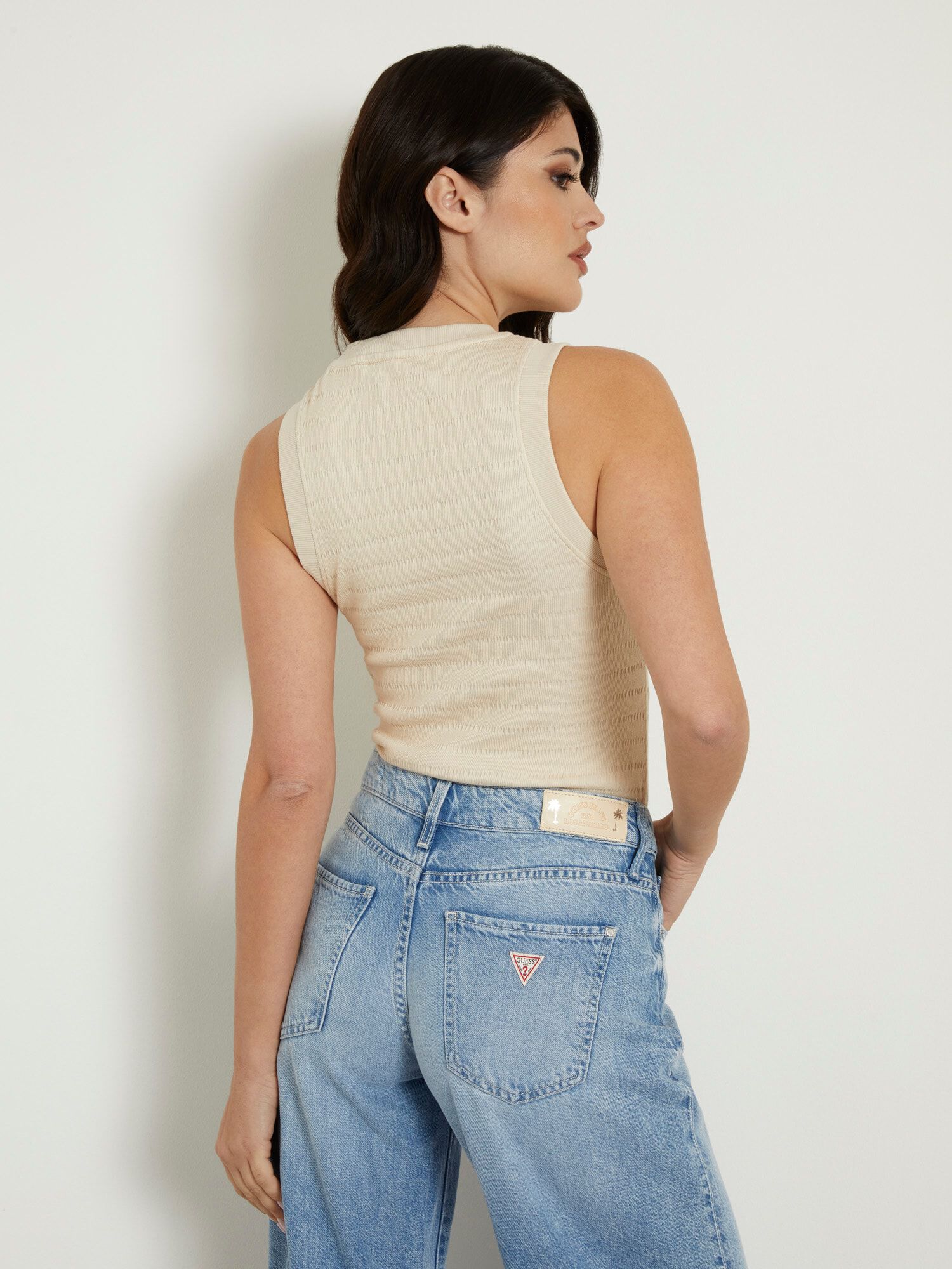 Striped guess top sales
