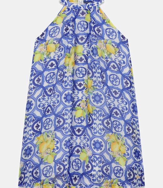 CHIFFON SS DRESS