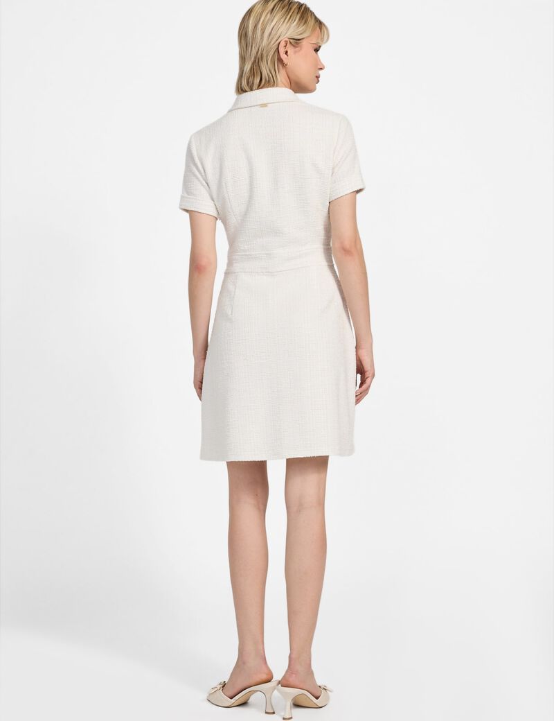 Tweed bodycon mini dress