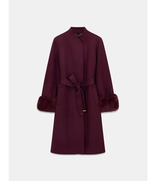 جيس marciano wool blend coat