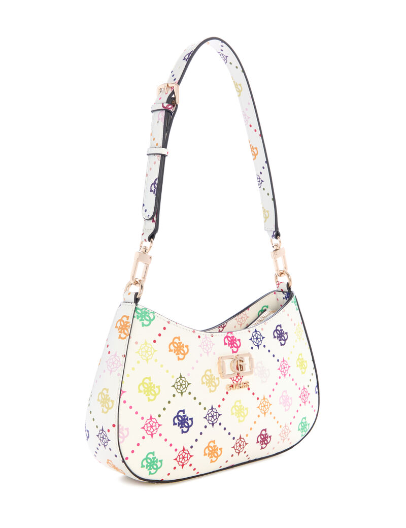 EMELIE LOGO TOP ZIP SHLDR BAG