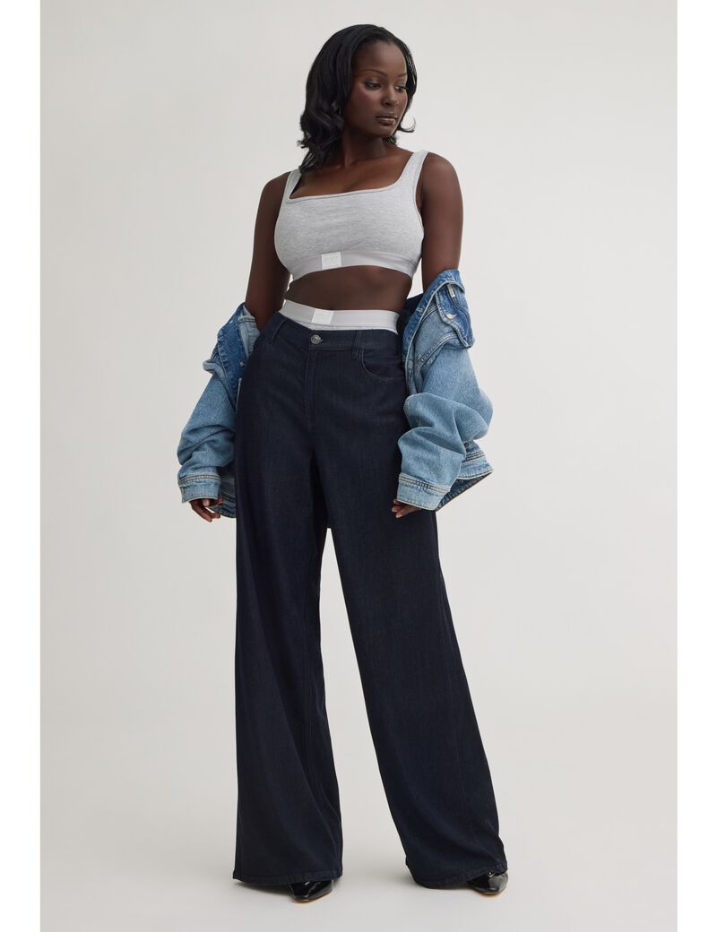 guess wide loose jeans