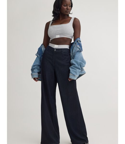 guess wide loose jeans