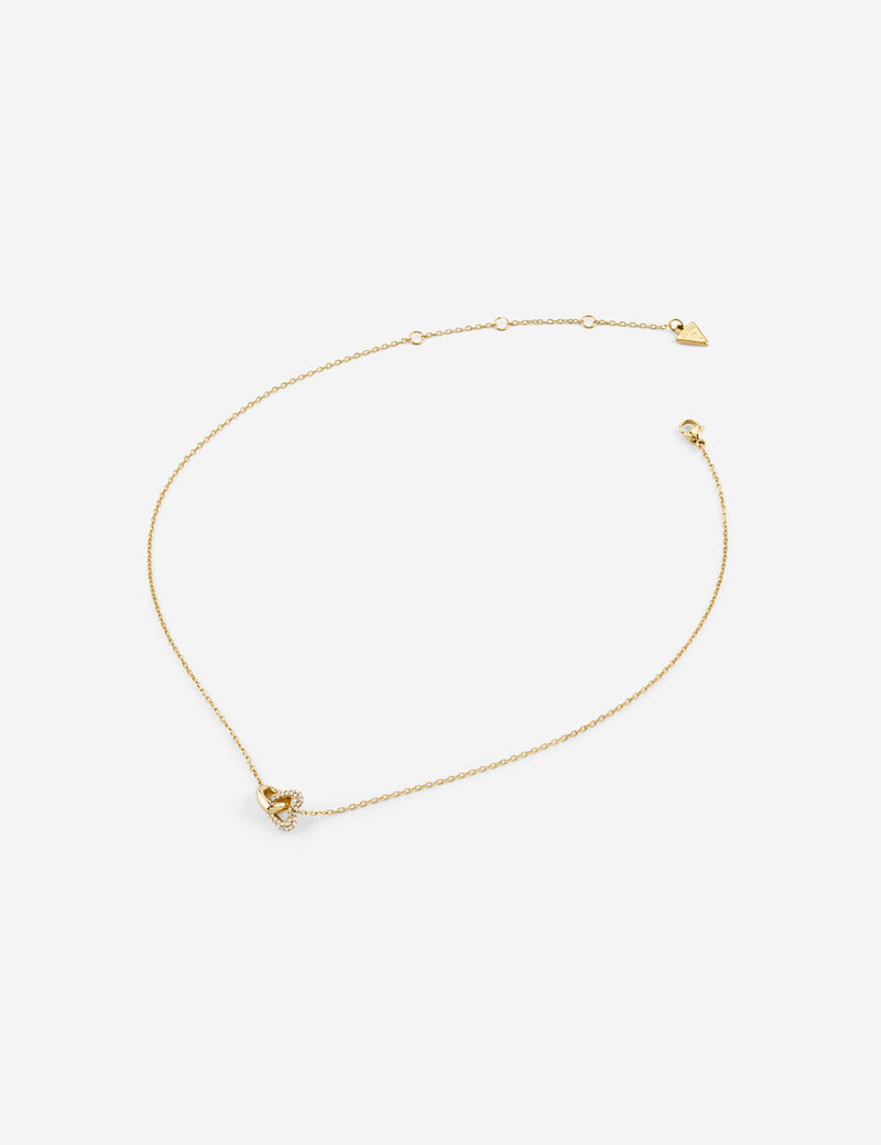 16-18" heart links necklace
