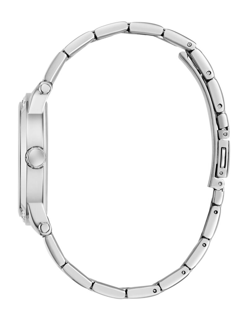 Ladies Silver Tone Analog Watch