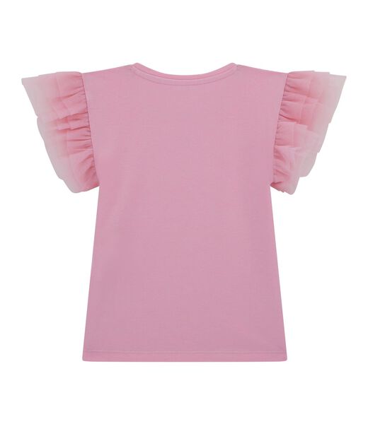 بلوزة مطرزة بالشعار