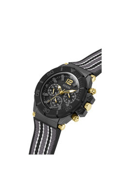 Black And Gold Multifuntion Watch